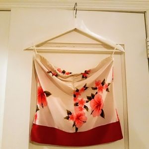 *final price* Floral Crop Top